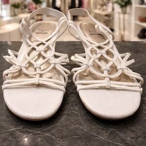 White Strappy Sandals